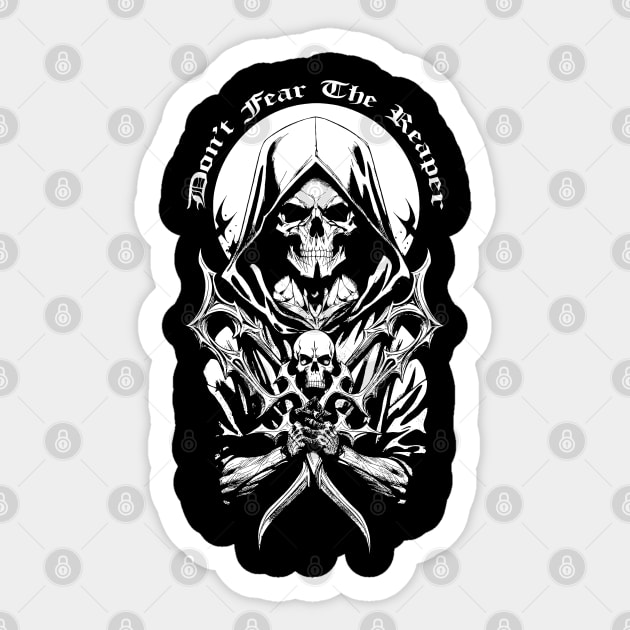 Assassin Reaper Don't Fear The Reaper style 1 Sticker by DeathAnarchy